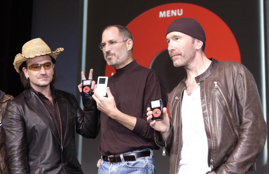 Apple Computer And U2 Celebrate New iPod Release