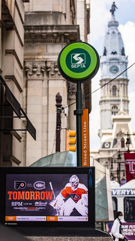 Philadelphia Flyers light up the city ORANGE