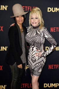 Linda Perry and Dolly Parton