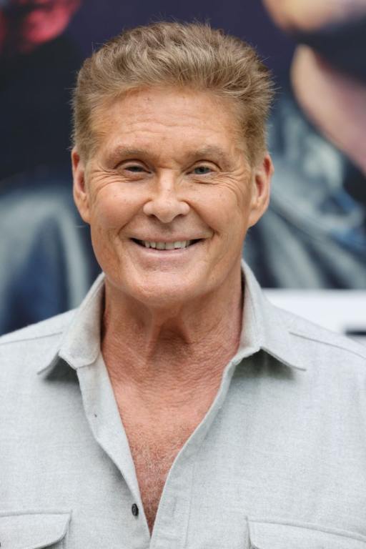 David Hasselhoff attends the "Ze Network" photocall