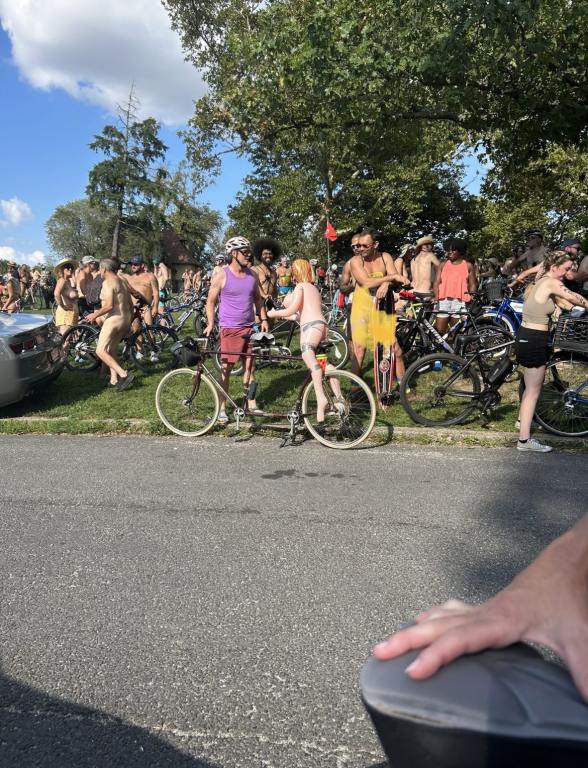 naked bike ride