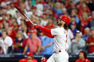 Philadelphia Phillies Bryce Harper After Homerun