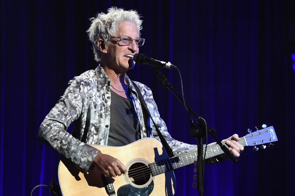 NEW YORK, NY - OCTOBER 15:  Kevin Cronin of REO Speedwagon performs onstage at the T.J. Martell 40th Anniversary NY Gala at Cipriani Wall Street on October 15, 2015 in New York City.  (Photo by Gary Gershoff/Getty Images for T.J. Martell)