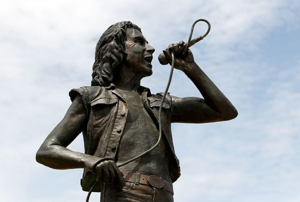 bon scott figurine