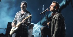 The Edge and Bono of U2