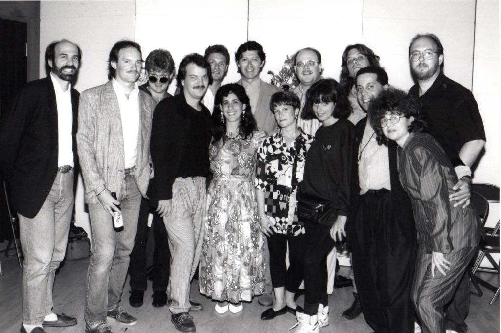 Bobbi with Robbie Robertson (The Band)