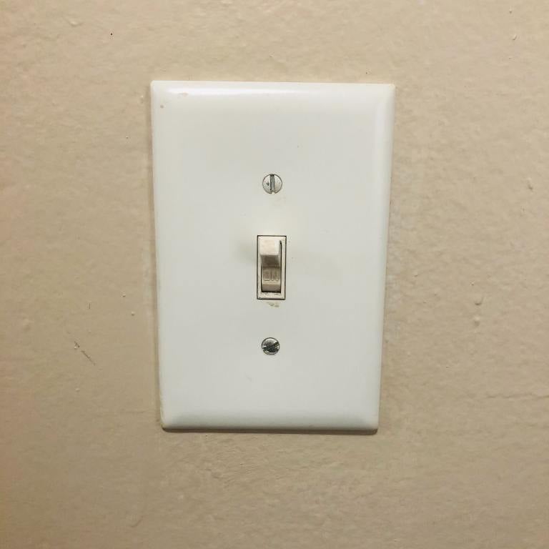 17 Standard Size Light Switch Plate Stacked On Top Of Each Other