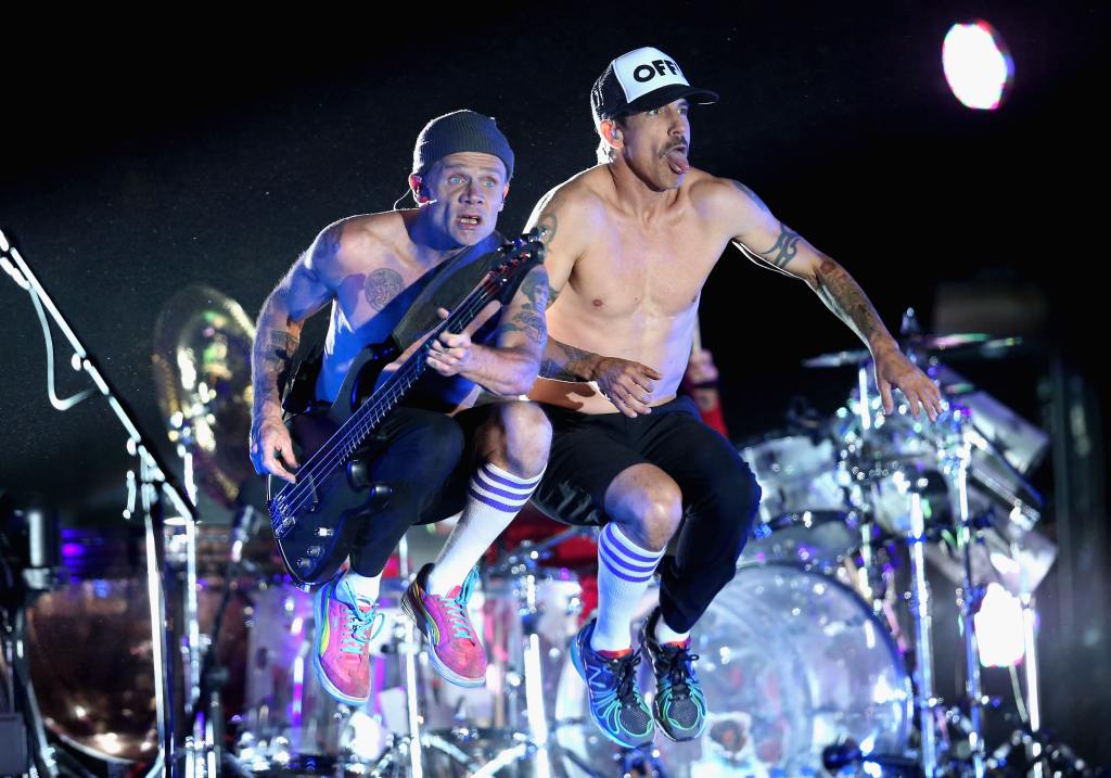 Flea and Anthony Kiedis