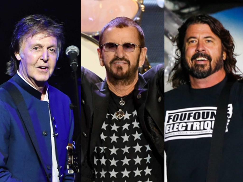 Ringo Starr Releases New Track Ft. Paul McCartney, Dave Grohl & More