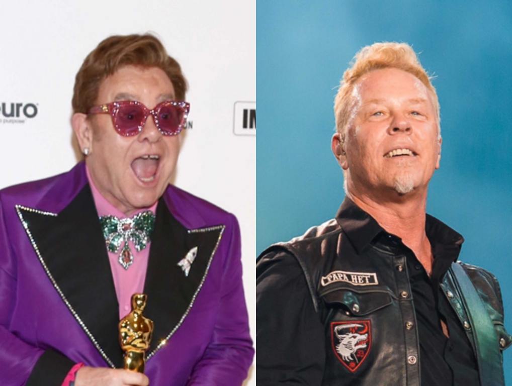 Elton John Reveals Recent Collaboration with Metallica