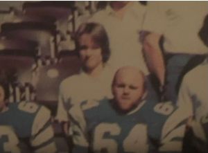 Matt Cord in the Eagles 1977 Team Photo
