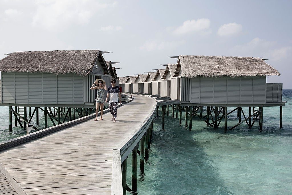 Ocean resorts in the Maldives are on people's travel bucket list.