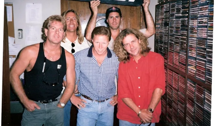 paul kelly with night ranger in the 80s
