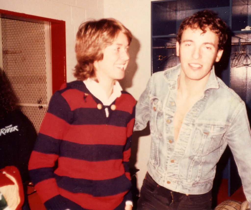 cyndy drue with bruce springsteen in 1980