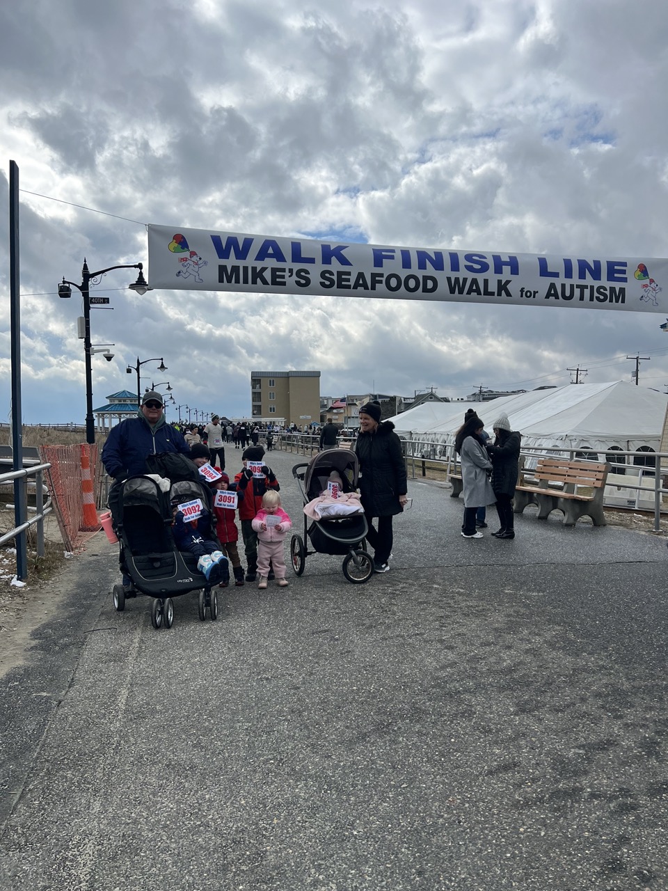 Polar Plunge Weekend: Mike's Run/Walk for Autism, grandparents and kids